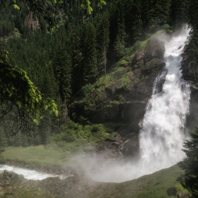 Alpen Sommer 2017 - Krimmler Wasserfall