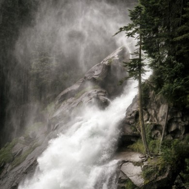 Alpen Sommer 2017 - Krimmler Wasserfall